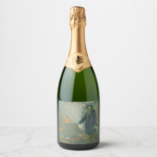 Wald Still Mondschleichern Weißer Blitz Schnaps