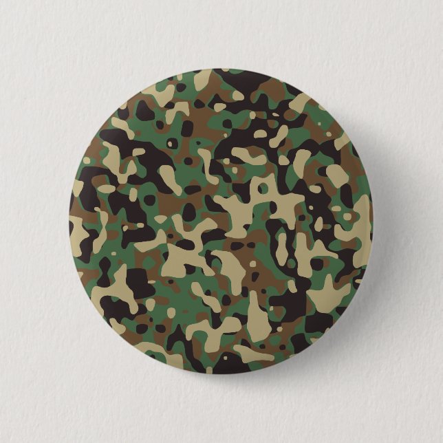 Wald-Tarnung Button (Vorderseite)