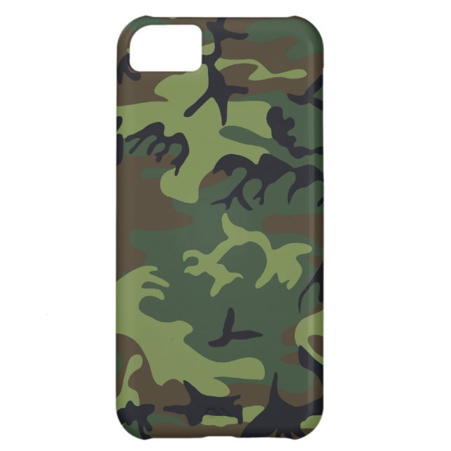 Wald-Tarnung Case-Mate iPhone Hülle (Rückseite)