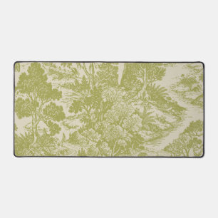 Wald-Toilette Waldtiere Vintage Botanik Schreibtischunterlage