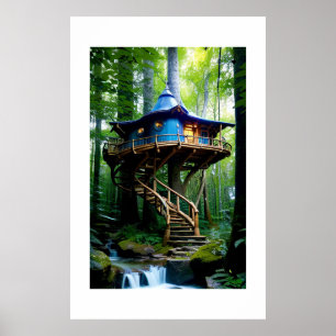 Wald Treehouse Poster