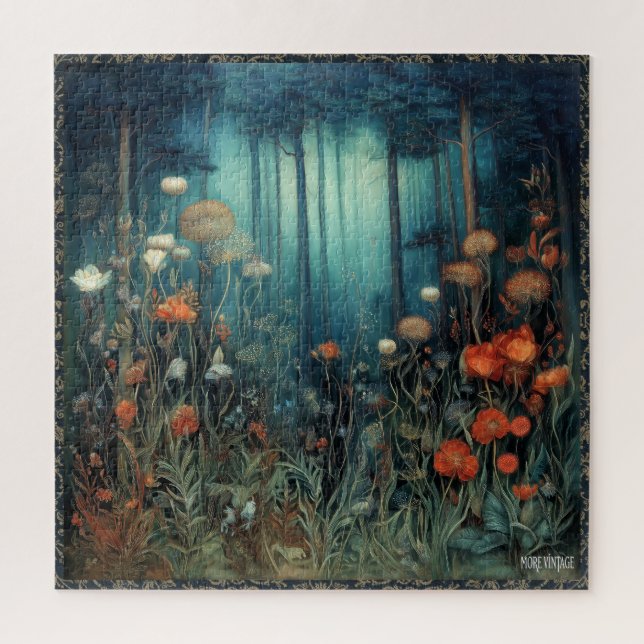 WALD UND BLUMEN  PUZZLE (Vertikal)