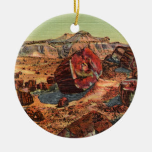 Wald-Vintage Arizona-Verzierung Keramikornament