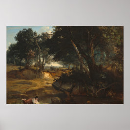 Wald von Fontainebleau Poster