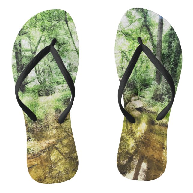 Wald von Jugend Flip Flops (Fußbett)