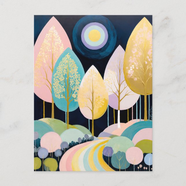 Wald von Lumina Postkarte (Vorderseite)