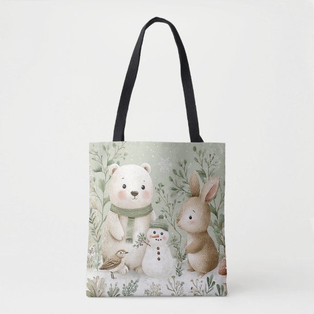 Wald Wald Bär Hase Schneemann (Vorderseite)