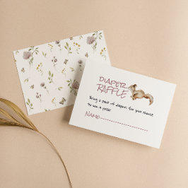 Wald-Wald-Eichhörnchen Tiertaucheraffe Begleitkarte