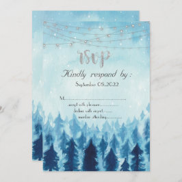 Wald, Wald, Kiefernbäume Blaue UAWG Einladung