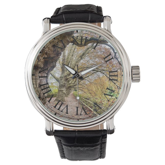 Wald Walk Watch Armbanduhr (Vorderseite)