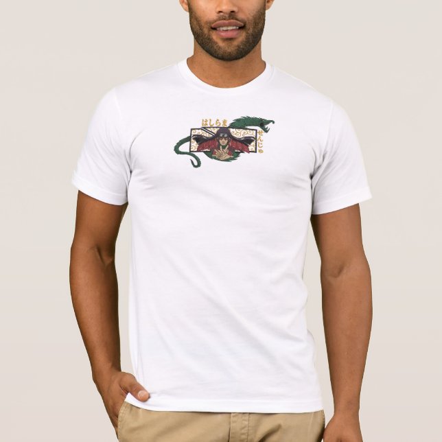 🌳 Wald-Weiser T-Shirt – Anime-inspirierter Kriege (Vorderseite)