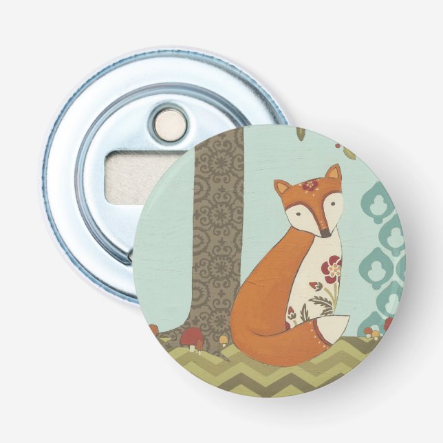 Wald Whimsy III Flaschenöffner (Vorderseite)