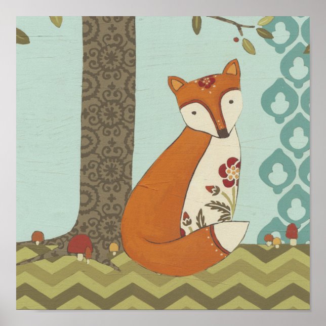 Wald Whimsy III Poster (Vorne)