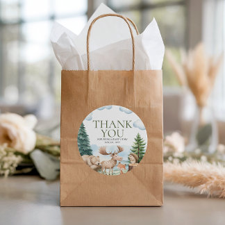 Wald-Wild-Eins-Geburtstagsgeschenk-Dankeschön-Anhä Geschenkanhänger