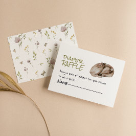 Wald-Wildwald-Windelgewächse Begleitkarte