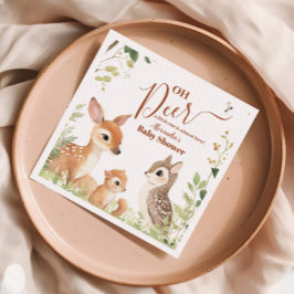 Wald Woodland Oh Deer Serviette