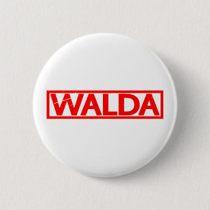 Walda Briefmarke Button