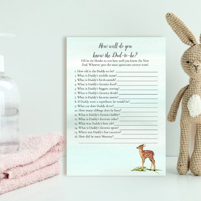 Waldabenteuer, das Daddy Best Deers Game kennt Einladung (Von Creator hochgeladen)