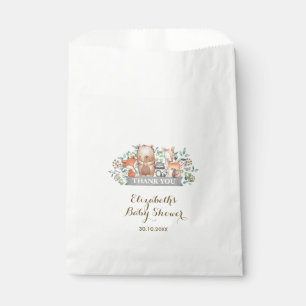 Waldbaby-Dusche/niedliches Waldtier-Party Geschenktütchen