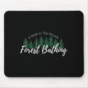 Waldbaden, Ein Spaziergang im Wald, Wandern, Bäume Mousepad