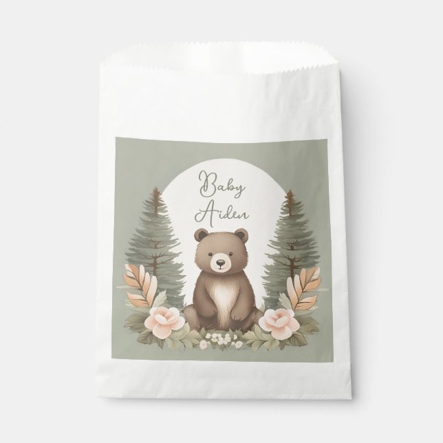 Waldbär Geschenktütchen (Vorderseite)