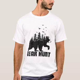 Waldbärenjagd - Bärenwald Clipart Jagdsee T-Shirt