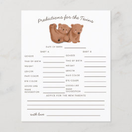 Waldbärenkarte: Vorhersagen und Ratschläge