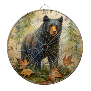Waldbärentafel Dartscheibe