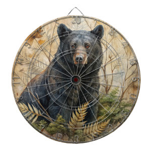 Waldbärentafel Dartscheibe