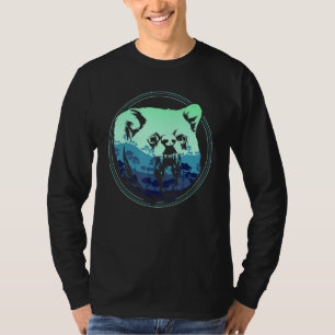 Waldbäume Braunbär Natur Wildtier sein T-Shirt