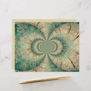 Waldbaumen Grünbrauner Winterwald