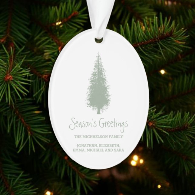 Waldbaumen Weihnachten Ornament (Von Creator hochgeladen)