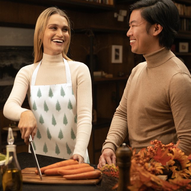 Waldbaumen Weihnachten Schürze (Von Creator hochgeladen)