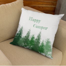 Waldbaumen zum Geburtstag Kissen