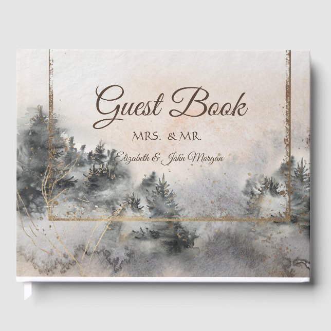 Waldbaumhochzeit Gästebuch (Vorderseite)
