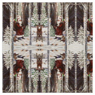 Waldbesucher 2 Fabric Stoff