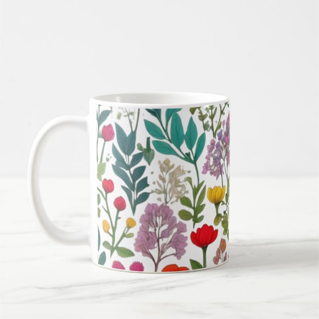 WALDBLUMEN KAFFEETASSE (Links)