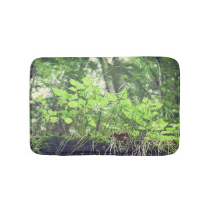 Waldboden Grüne Pflanze Natur Badematte