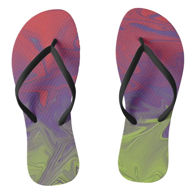 Waldbrand Flip Flops (Fußbett)