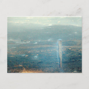 Waldbrand Postkarte
