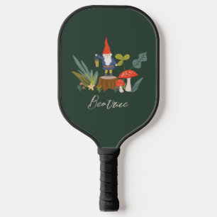 Waldbrand und Personalisierter Name Pickleball Schläger