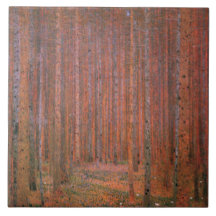 Waldbrand (von Gustav Klimt)