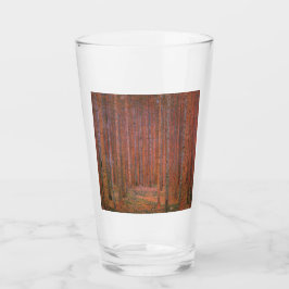 Waldbrand (von Gustav Klimt) Glas