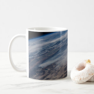 Waldbrände rund um den Yosemite Nationalpark. Kaffeetasse