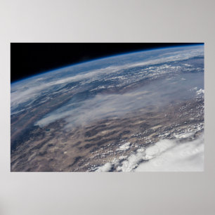 Waldbrände rund um den Yosemite Nationalpark. Poster