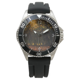 Waldbrände (von Laszlo Mednyanszky) Armbanduhr