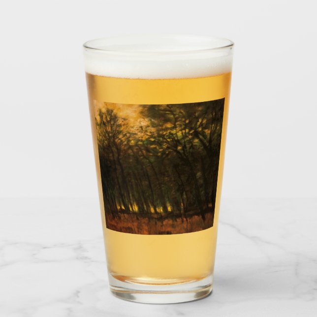 Waldbrände (von Laszlo Mednyanszky) Glas (Vorne (Gefüllt))