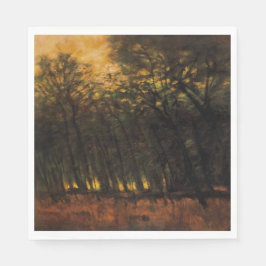 Waldbrände (von Laszlo Mednyanszky) Serviette