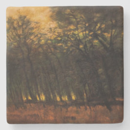 Waldbrände (von Laszlo Mednyanszky) Steinuntersetzer