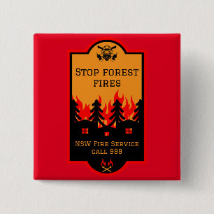 Waldbrandverhütung Button